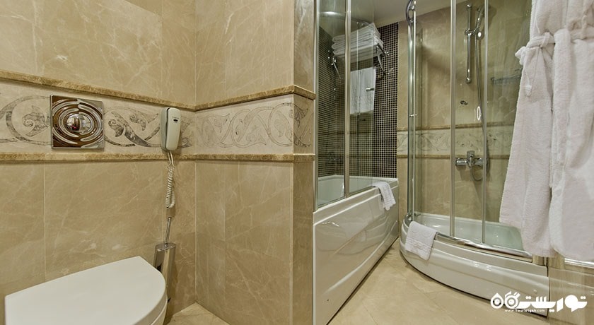 حمام و سرویس بهداشتی اتاق ها